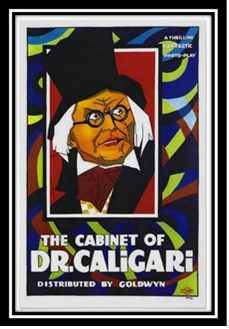 "The Cabinet of Dr. Caligari" graphic