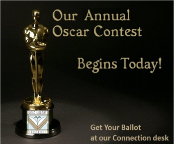 Oscar Contest Begins graphic